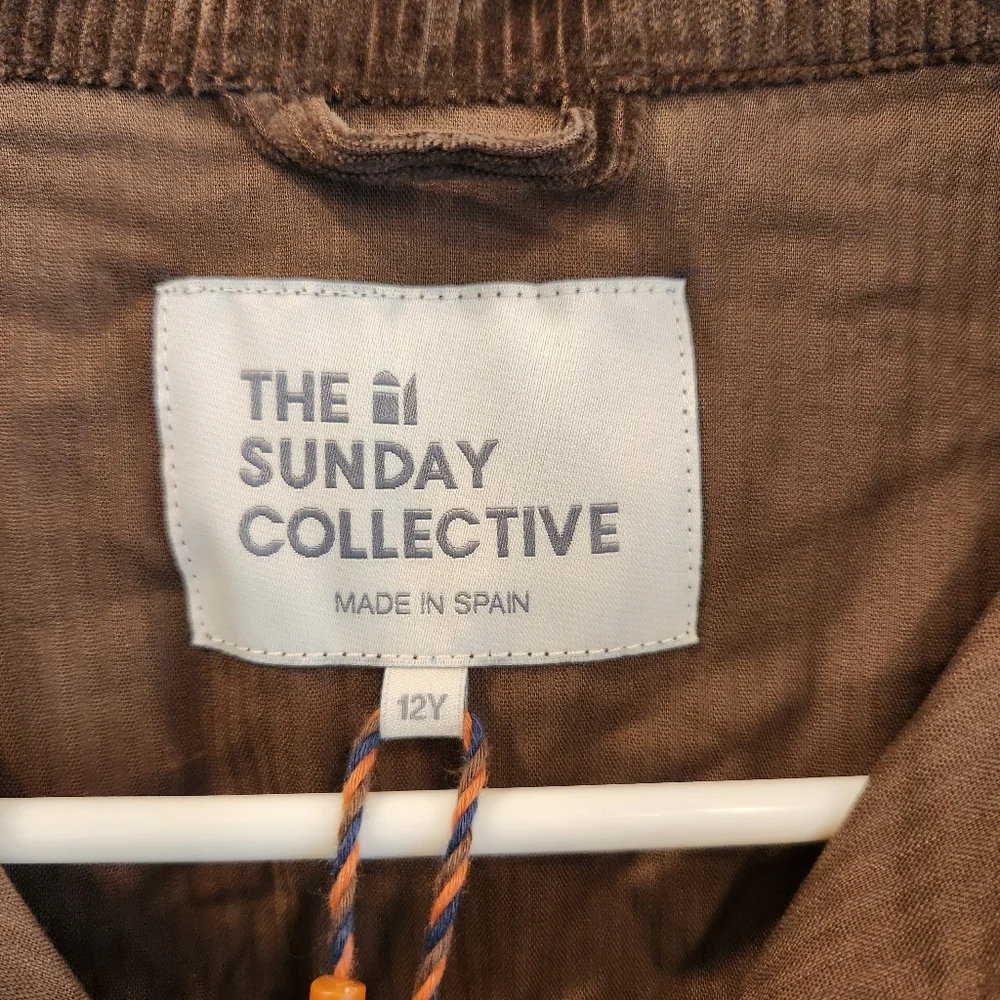 The Sunday Collective NWT Bronze Long Sleeve Shirt Kids